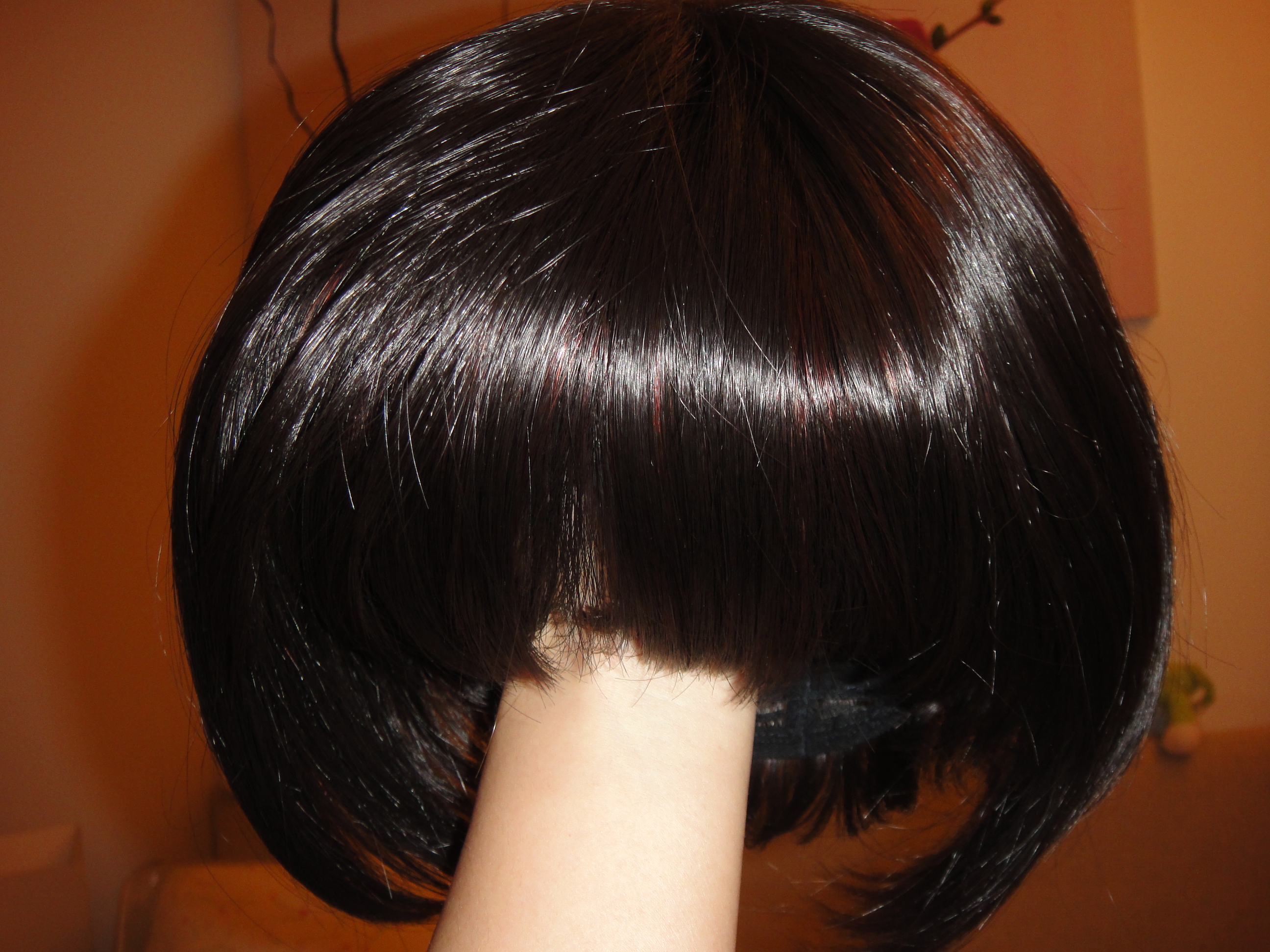 瑞贝卡假发+刘海+短发