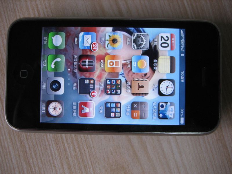 (已卖)苹果3GS 16GB黑色 香港买(有发票)未越