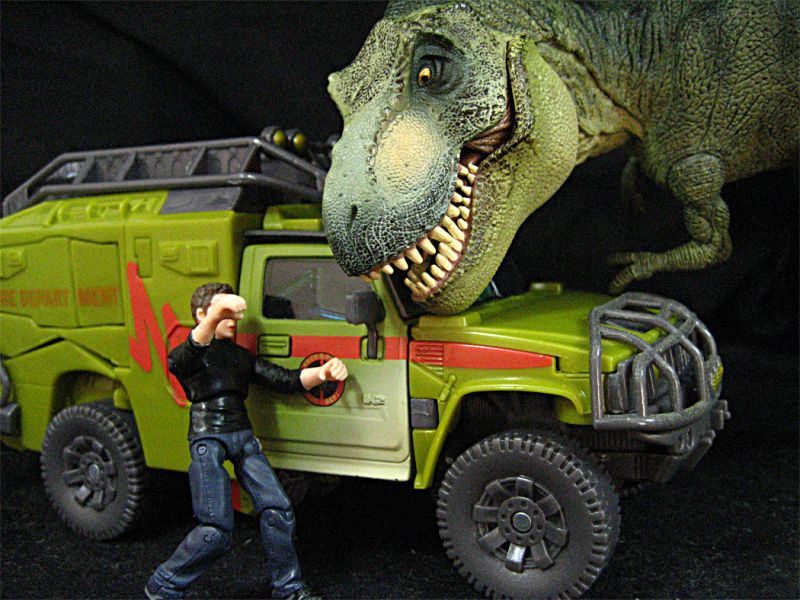 卡片机拍的,大家轻拍。。。侏罗纪公园,恐龙吃人-19摄区-杭州19楼