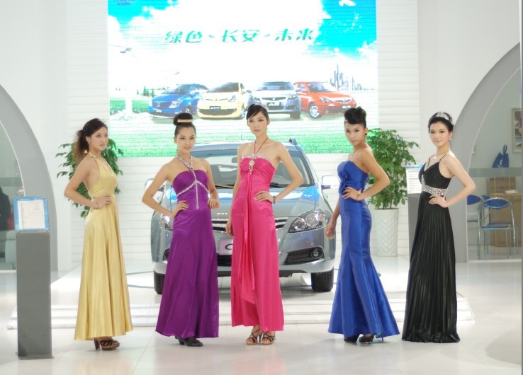 发点西博会车展的照片(看看那个车模最漂亮)