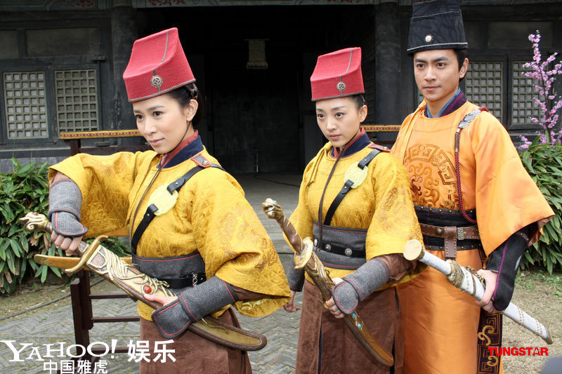 【1】《带刀女捕快》无锡探班 佘诗曼捕快造型