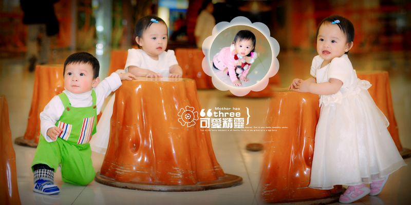 世纪最可爱龙凤宝宝周岁咯!-妈咪宝宝秀-杭州1