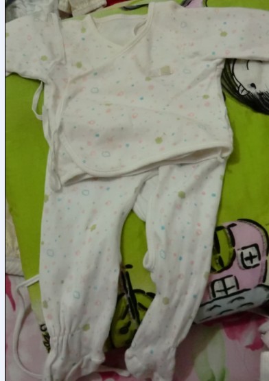 0-4个月宝宝内衣,加厚内衣,棉衣套装。白菜价甩
