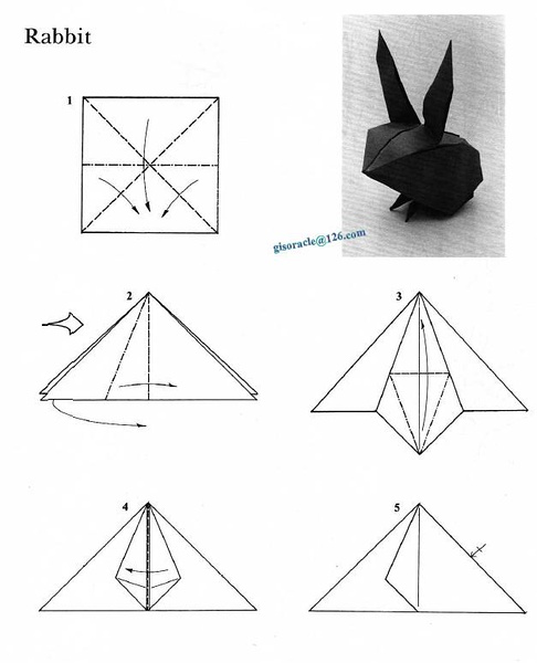 兔年折法大全!-手工DIY-杭州19楼