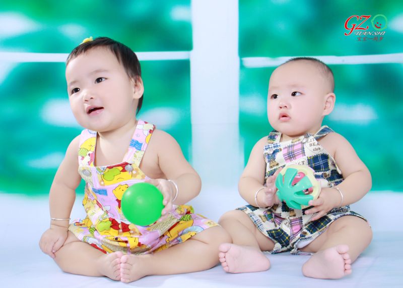 超可爱龙凤胎宝宝来报到了-妈咪宝宝秀-杭州1