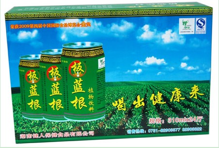 饮料代理\植物饮料\板蓝根凉茶填补了空白的食