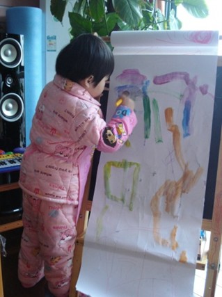 无限感慨啊,自从带宝宝上完艺术课之后-孩爸孩