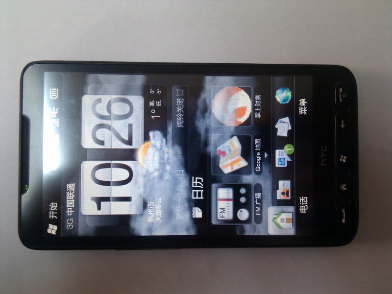 正好用了一年的签约机HD2,由于新签约了IPHO