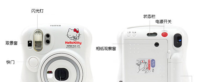 ҵHELLO KITTY INSTAX MINI 25(jing)Ʒ