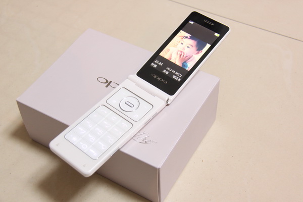 OPPO广告款 U529白色 自用手机转让(作废)-闲