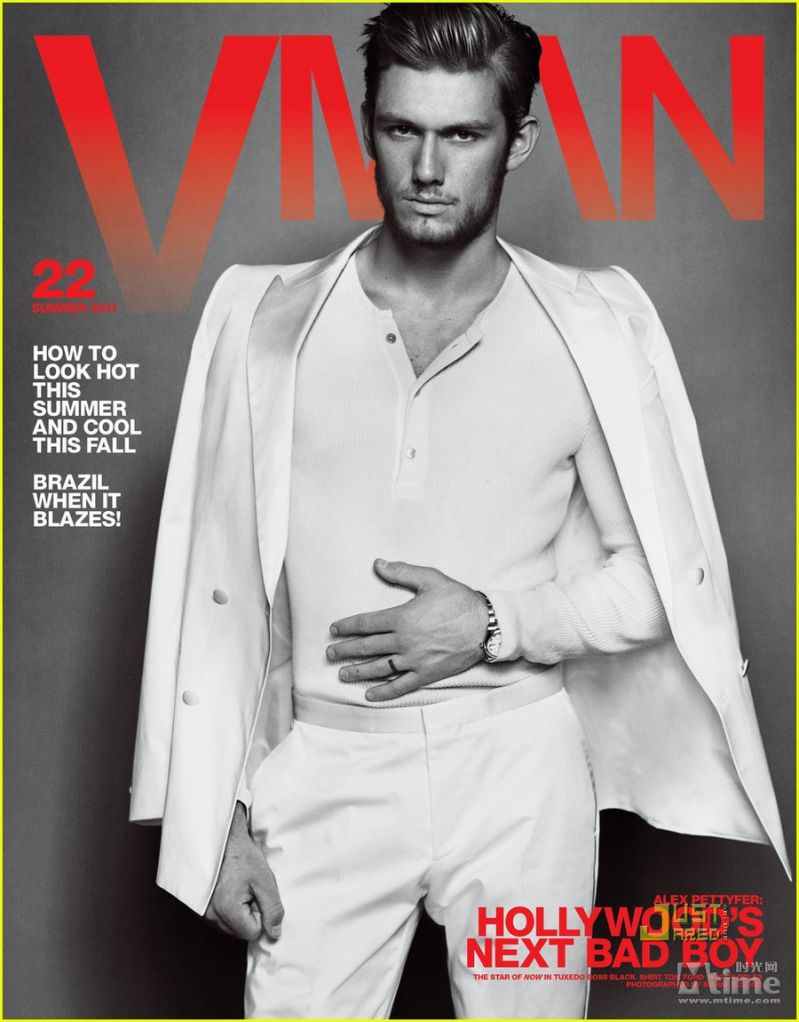 野兽男孩亚历克斯·帕蒂弗《VMan》写真-假