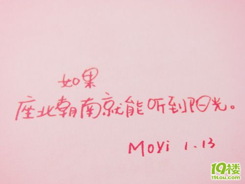 粉色可爱带字图片-情感沙龙-杭州19楼