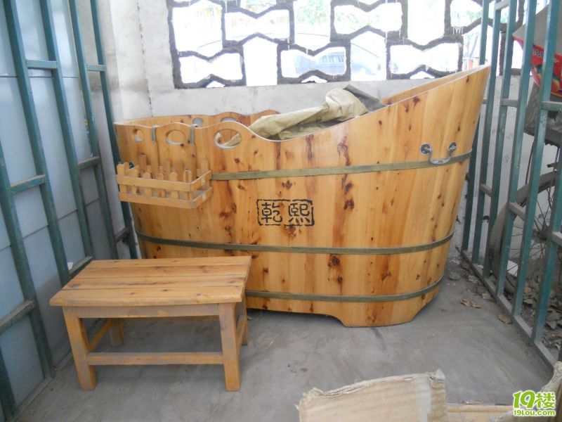 转让木质乾熙木凳浴缸(正品+v木质木蓝)-闲置二上虞市佳源伞图片