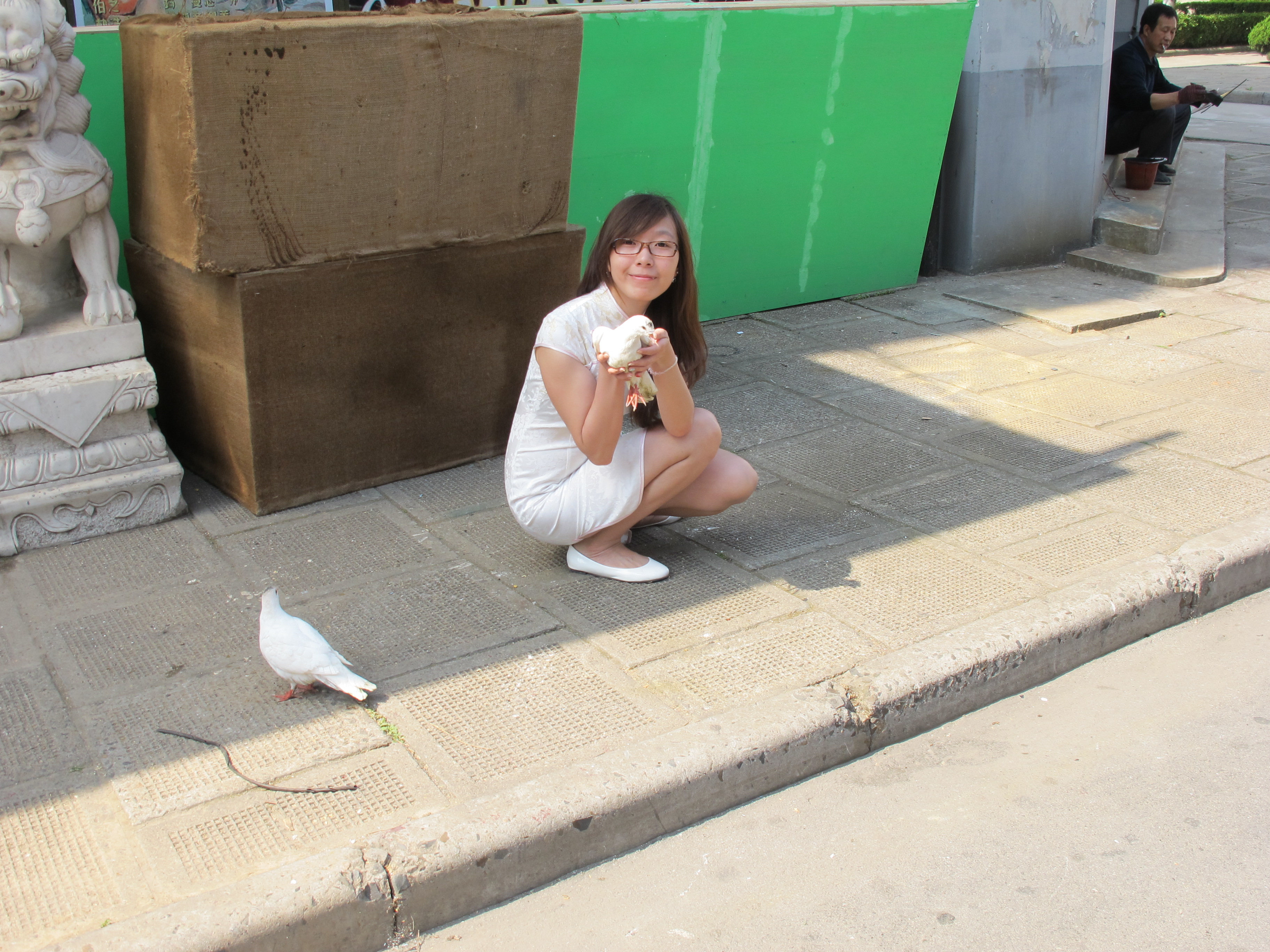 穿的还是花<em>裙子</em>