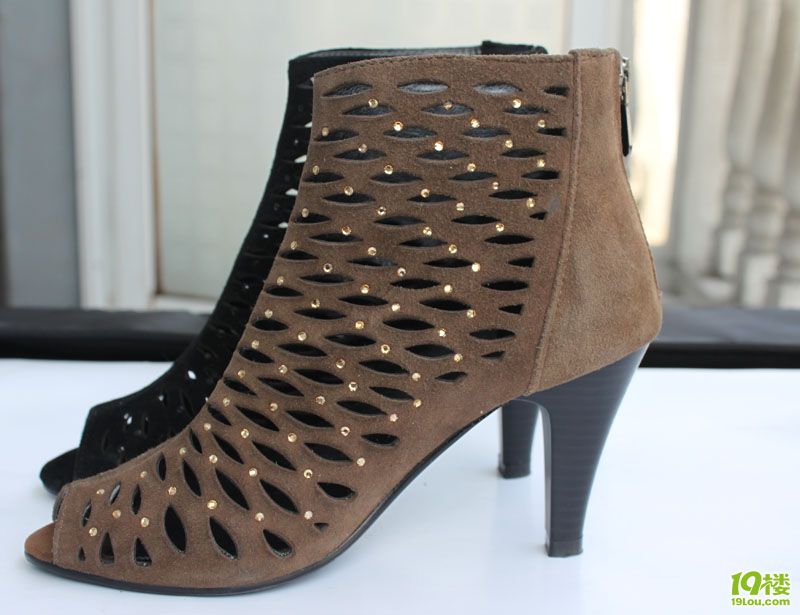 美之美8972同款鱼嘴罗马靴厂家直销只要150包