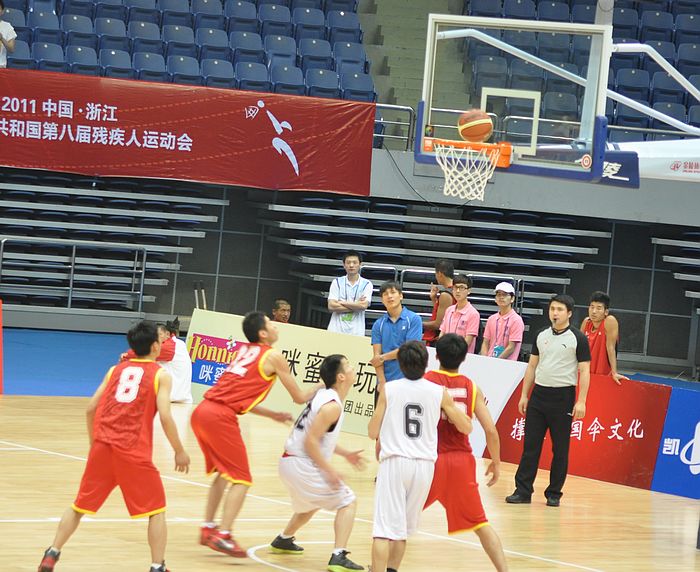 残运会聋人篮球赛-边走边拍-杭州19楼