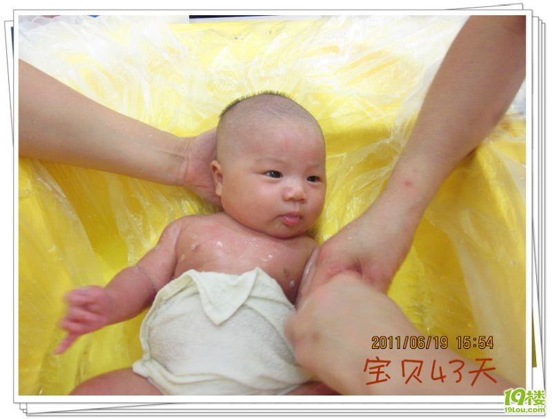 超快的顺产经历,无痛 (我家宝贝满月照)-准妈妈