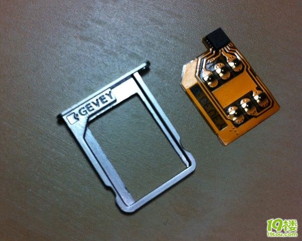 抢购GEVEY 苹果 iphone4 解锁 全基带 芯片卡