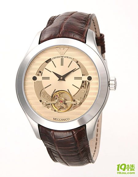 阿玛尼ARMANI AR4641 新款2011皮表带手表