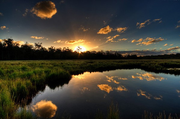 充满圣洁气息的日出美图鉴赏