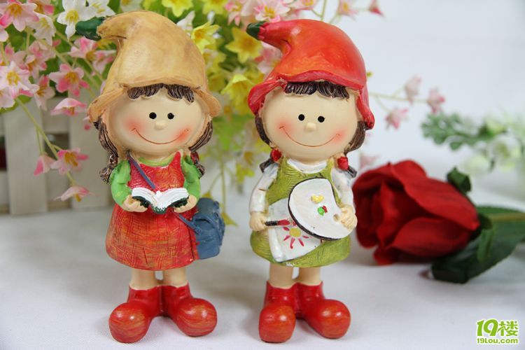 为孩子的小房间装饰买的几个小可爱-装修大本