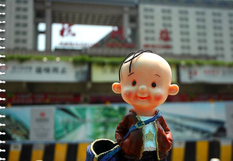 三毛游杭州(创意摄影)-边走边拍-杭州19楼