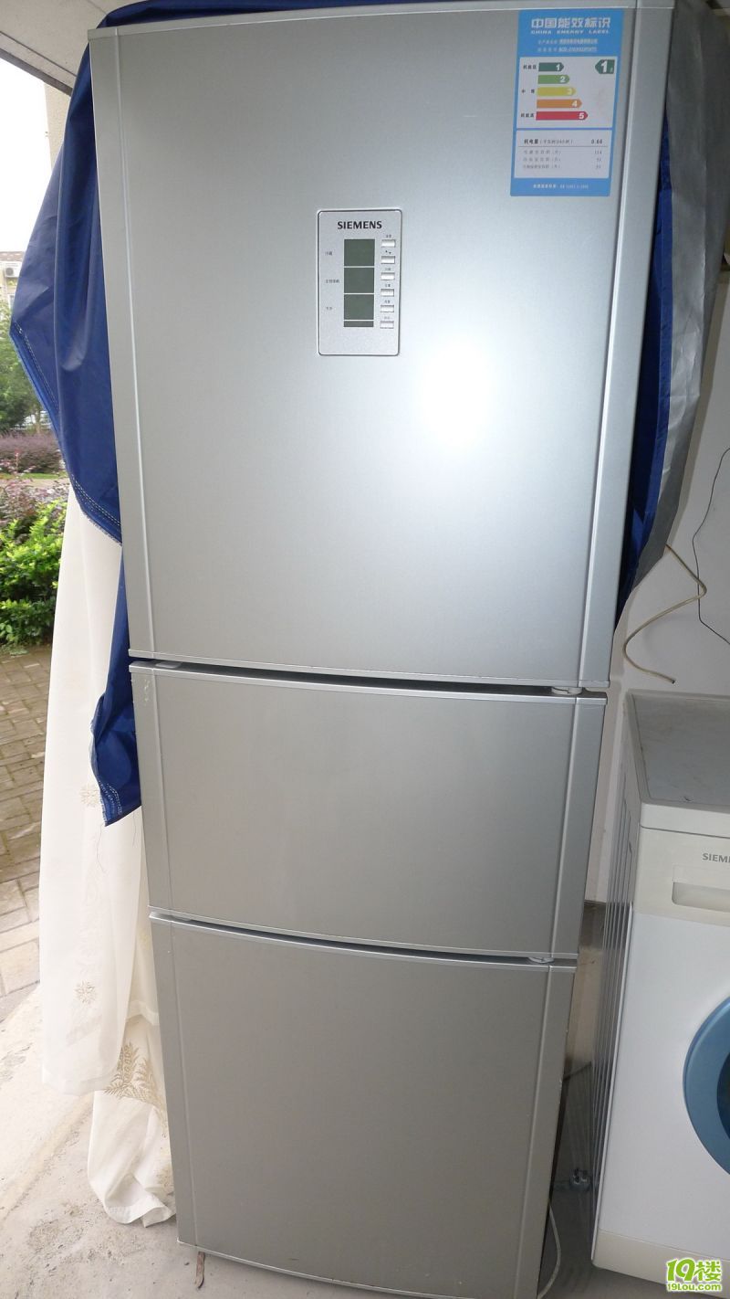 便宜!二手西门子冰箱 三开门 八成新-闲置二手