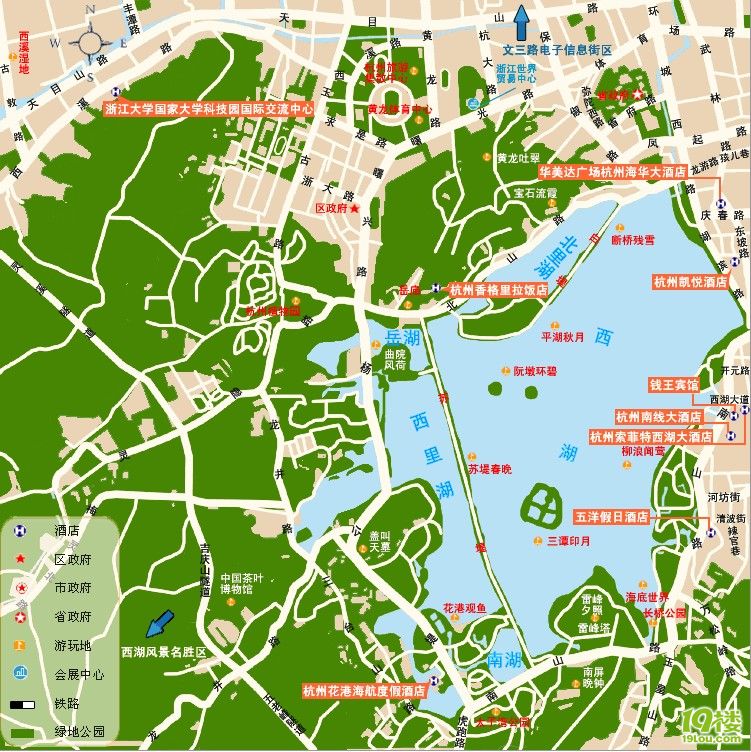 杭州三维地图_杭州三维电子地图图片