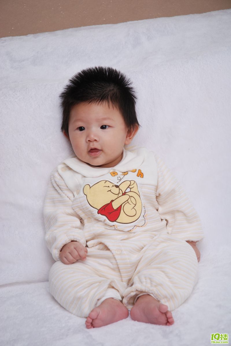 我家雨泽今天100天拉!超可爱男宝宝-宝宝秀-妈