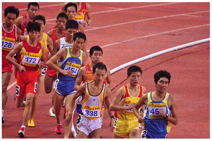 【原创】2011全国第八届残运会5000米长跑记