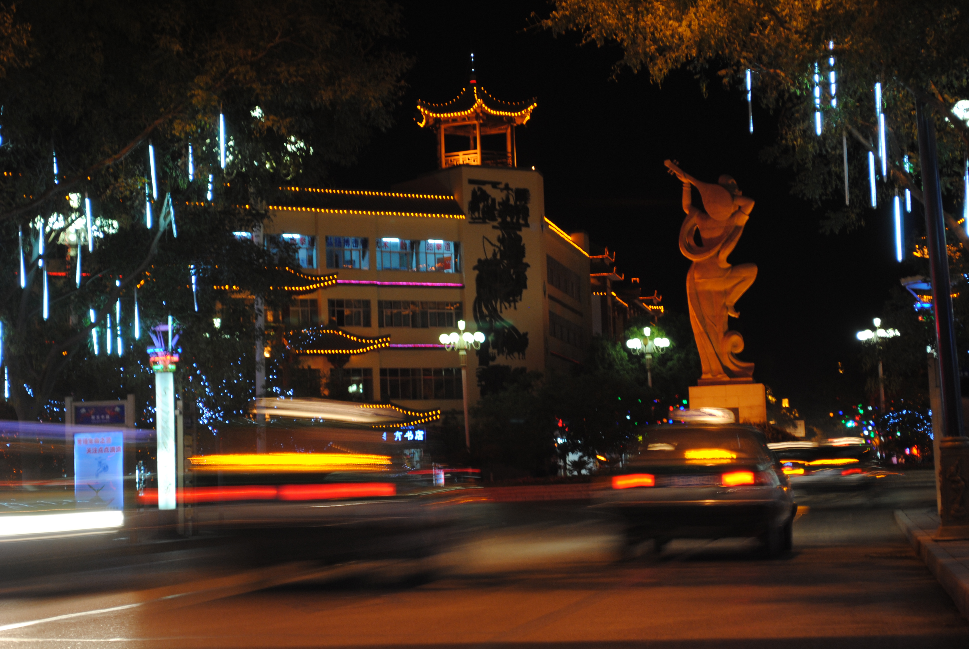 敦煌夜景