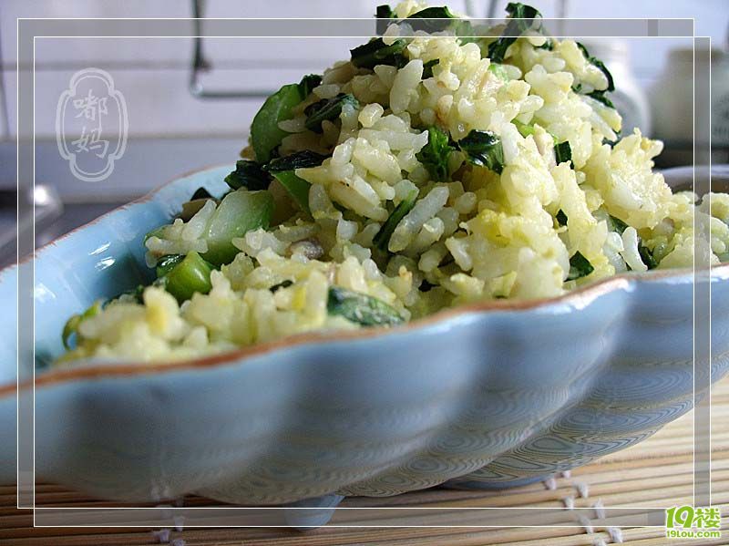 嘟妈--蘑菇青菜饭-素食菜谱-素食主义-杭州19楼