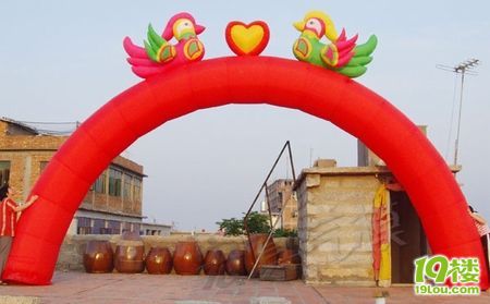 杭州龙凤拱门出租婚庆拱门出租-婚礼用品交易