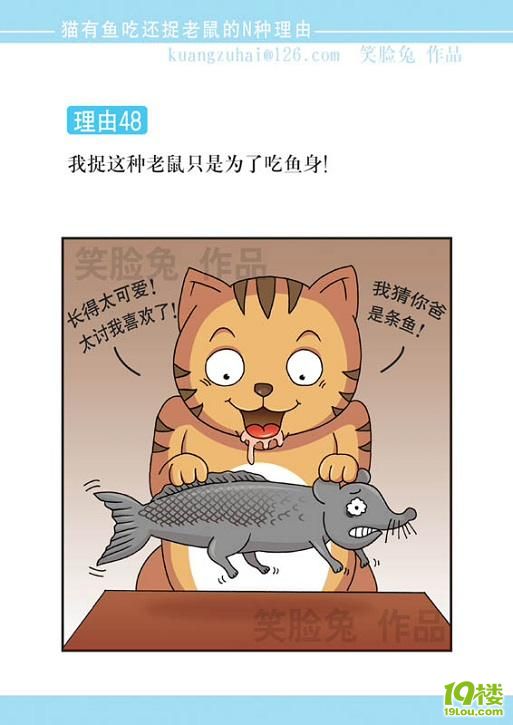 搞笑漫画:猫捉老鼠的N种原因(长期更新不太监