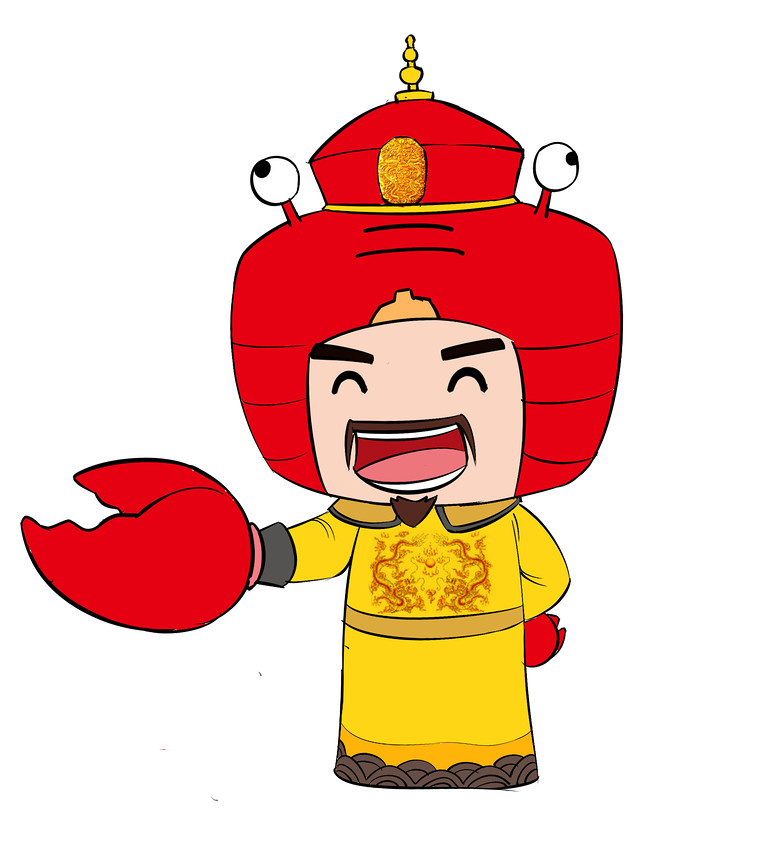 澄皇大闸蟹旗舰店_澄皇大闸蟹原创手绘卡通人