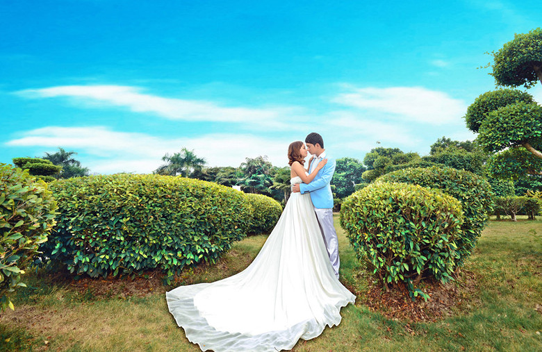百年好合婚纱摄影 福州百年好合婚纱摄影婚纱照 爱在末日...