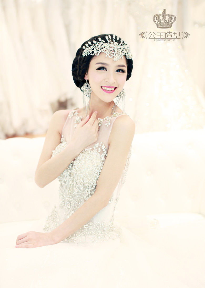 杭州公主造型新娘跟妆