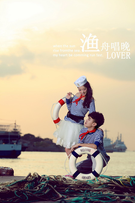 T1创意婚纱摄影_直接上照片!在三亚海边拍的,