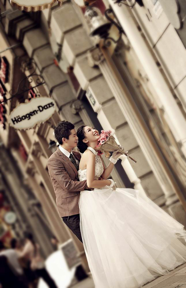 杭州CC创意婚纱摄影_奔向幸福---有个懂你的人是最大的幸福，这个人不一定十全十美_好店