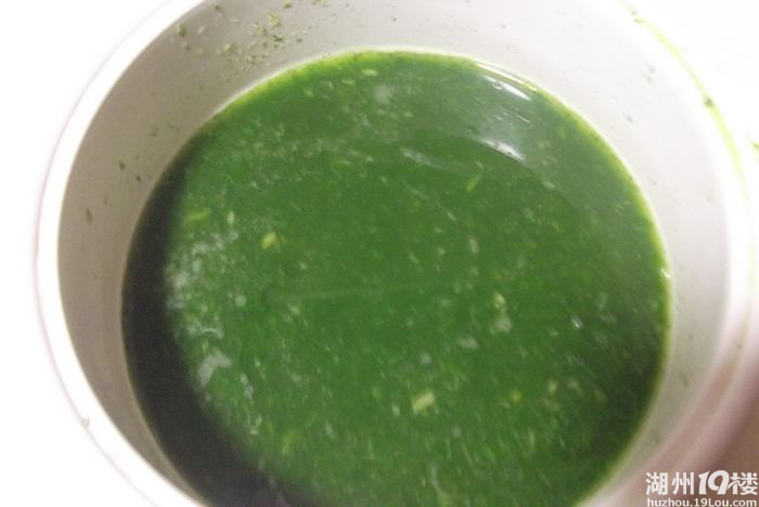 绿色面条--马兰头汁和面-我爱私房菜-湖州美食