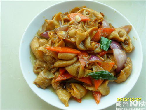 家常菜:推荐菜名:红烧肥肠!-美食情报-湖州美