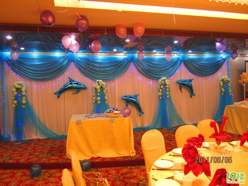 晒晒小朋友生日现场布置,很漂亮哦-时尚消费-湖