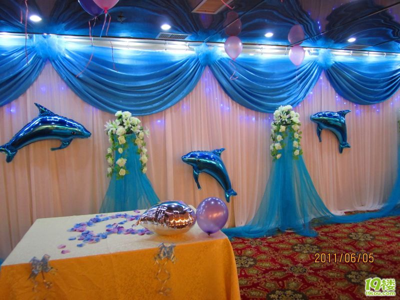 晒晒小朋友生日现场布置,很漂亮哦-时尚消费-湖