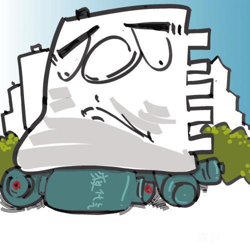 一个车库里放了好几个煤气罐,真危险啊!-讲空头