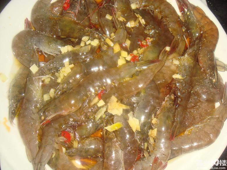 晒美食喽,绍兴特色菜:香蒸明虾-吃喝地图-嘉兴海雅城全部美食缤纷图片