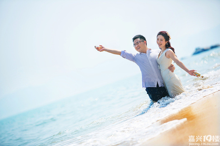 甜蜜的约定,幸福的两个人-婚照写真-结婚交流圈