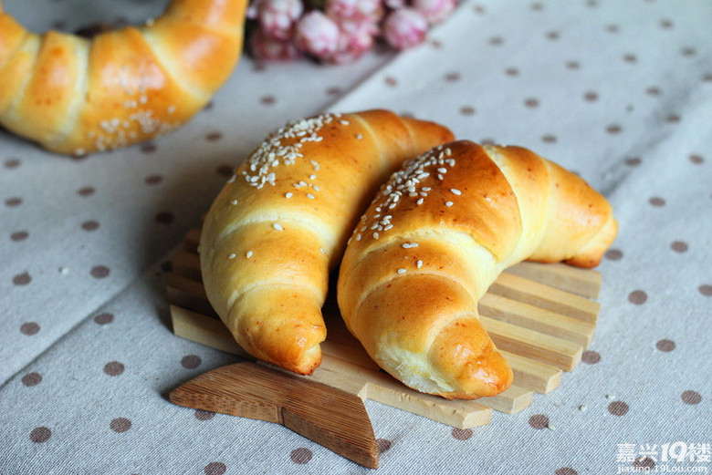 【金牛座】+奶酪夹心金牛角面包-我爱私房菜-吃喝地图-嘉兴19楼