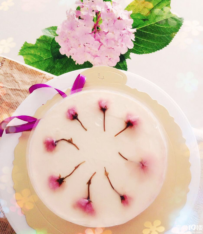 美美的樱花慕斯蛋糕有木有!-美食分享-吃喝地图-嘉兴19楼