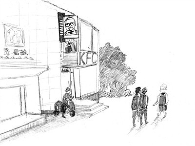 这次扮成肯德基老爷爷 一周抓了10个小偷-讲