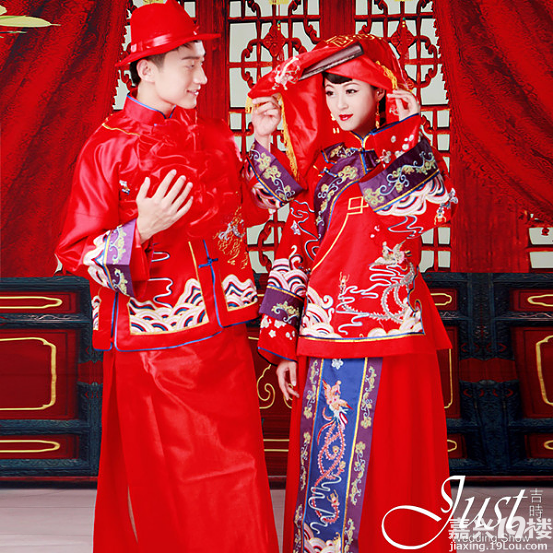 嘉兴婚庆圆你一个浪漫温馨中式婚礼秀-婚礼服